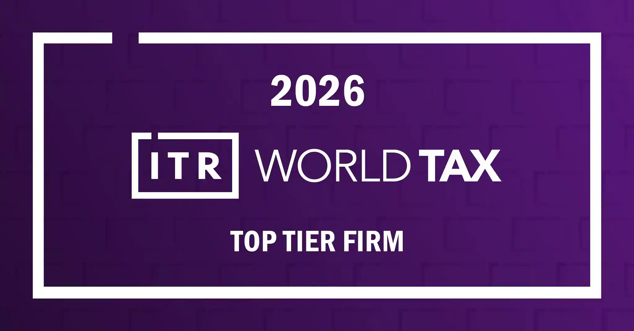 Top Tier Firm 2026 oleh ITR:
